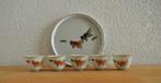 Vintage Fijn Porselein Koi Vis Sake Set, Antiek en Kunst, Ophalen of Verzenden