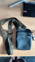 Telefoon tasje nepleer, Sieraden, Tassen en Uiterlijk, Ophalen, Zo goed als nieuw, Zwart, Leer