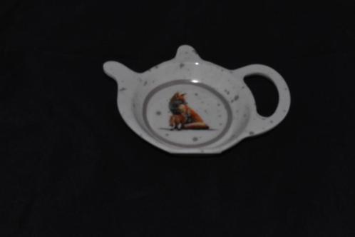 Theezakjeshouder Vossen, Huis en Inrichting, Keuken | Servies, Nieuw, Overige typen, Overige stijlen, Overige materialen, Ophalen of Verzenden
