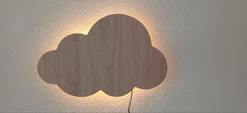 Wandlamp kinderlampje via afstandsbediening of app met timer