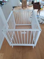 Babybox in hoogte verstelbaar, Kinderen en Baby's, Boxen, Ophalen, Zo goed als nieuw, Rechthoekig, In hoogte verstelbaar