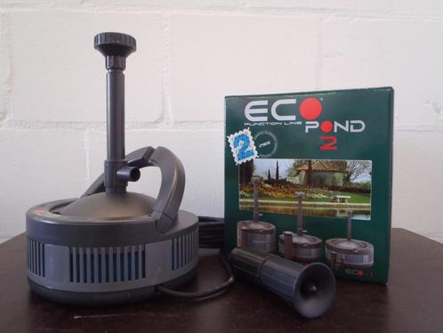 01452 Vijverpomp incl filterset . ECO 2 NIEUW op voorraad., Tuin en Terras, Vijver-toebehoren, Nieuw, Vijverpomp, Ophalen of Verzenden