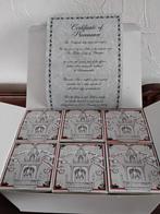 Set 6 stuks 1996 kerstklokjes hutschenreuther bell porselein, Ophalen of Verzenden, Zo goed als nieuw