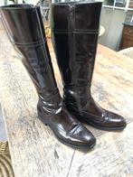 Lakleren laarzen van attilio giusti leombruni maat 37, Hoge laarzen, Attilio giusti leombruni, Bruin, Ophalen of Verzenden