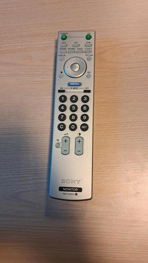 Sony Monitor Afstandsbediening RM-FW002 - Origineel, Audio, Tv en Foto, Afstandsbedieningen, Gebruikt, Origineel, Tv, Ophalen of Verzenden