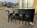 Wandbar hoekbar barretje 250 cm huisbar mancave bar kroeg, Ophalen of Verzenden