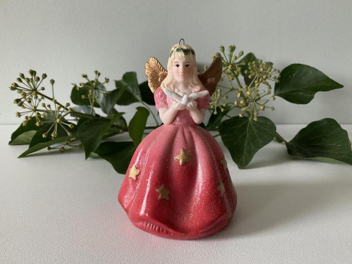Kerstengel, kerstklokje, belletje, met vredesduif, Diversen, Kerst, Nieuw, Ophalen of Verzenden