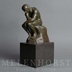 Bronzen beeld van De Denker, topkwaliteit, 19 cm hoog, Antiek en Kunst, Ophalen of Verzenden