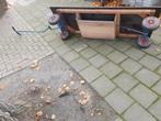 Plattewagen / Bolderkar - Handgemaakt, Tuin en Terras, Ophalen of Verzenden, Gebruikt, Handmatig