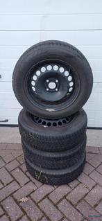 Winterwielen / winterbanden 185/65/15 Opel Corsa, Auto-onderdelen, Banden en Velgen, Ophalen, Gebruikt, 15 inch, Banden en Velgen