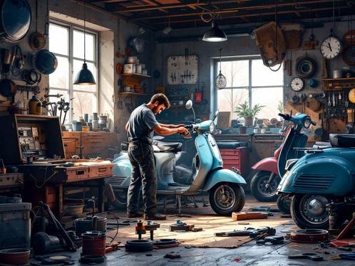 Gevraagd en Gezocht , Opknap scooters en brommers., Fietsen en Brommers, Scooters | Overige merken, Gebruikt, Ophalen