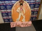 Wanddecoratie Elvis Presley The King ., Ophalen of Verzenden, Nieuw, Mens
