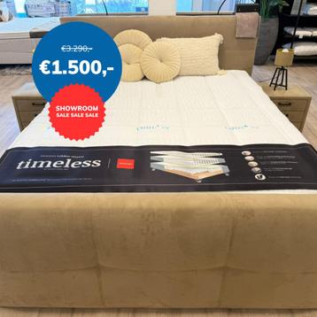 ACTIE! Norma Boxspring Timeless 180x200 | SHOWROOMMODEL beschikbaar voor biedingen