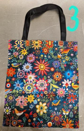 KADO-TIP : Nieuwe BLOEMEN  tas shopper beschikbaar voor biedingen