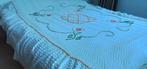 Vynil, vintage katoenen bedsprei 220x200 cm, Huis en Inrichting, Slaapkamer | Beddengoed, Ophalen of Verzenden, Zo goed als nieuw