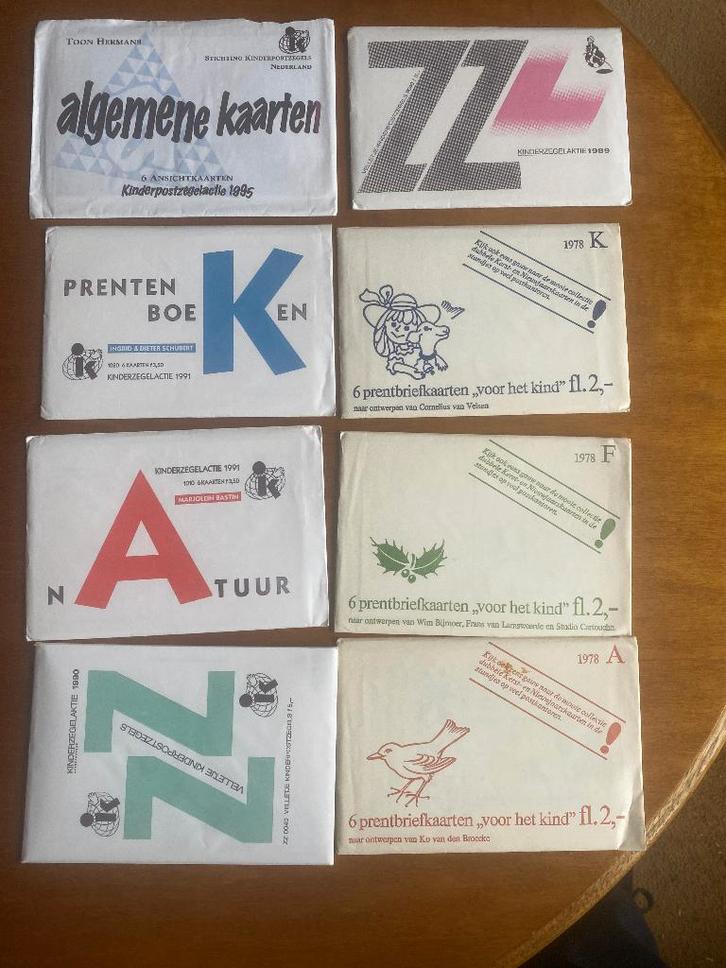 Prentbriefkaarten voor Kinderen, Verzamelen, Ansichtkaarten | Themakaarten, Ongelopen, 1960 tot 1980, Kinderen, Verzenden