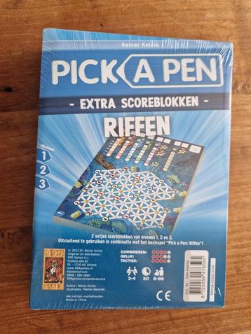 (los) Scoreblock Pick a Pen - Riffen (nieuw in plastic) beschikbaar voor biedingen
