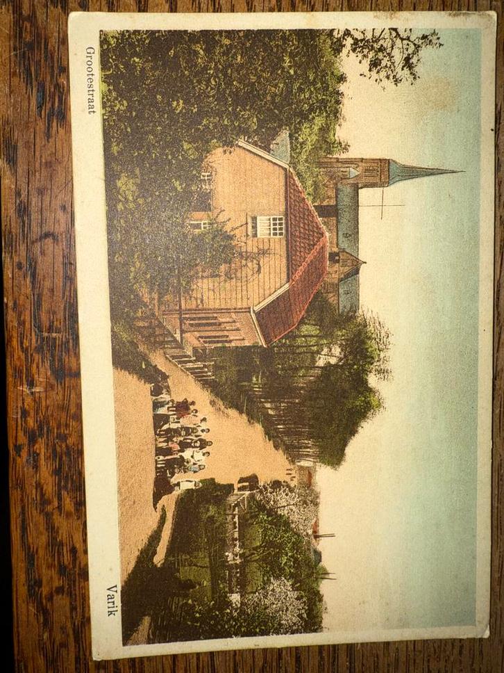 Oude Ansichtkaart Varik - Grootestraat, Antiek en Kunst, Kunst | Schilderijen | Klassiek, Ophalen of Verzenden