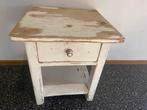 Loods 5 bijzettafel/nachtkastje, Huis en Inrichting, Tafels | Bijzettafels, Minder dan 55 cm, Gebruikt, Vierkant, Hout