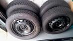 Set winterbanden op stalen velgen 175/65/15, Auto-onderdelen, Banden en Velgen, Gebruikt, 15 inch, 175 mm, Banden en Velgen