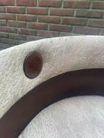 Vintage 70s tulp stoeltje, Huis en Inrichting, Ophalen, Gebruikt, Hout