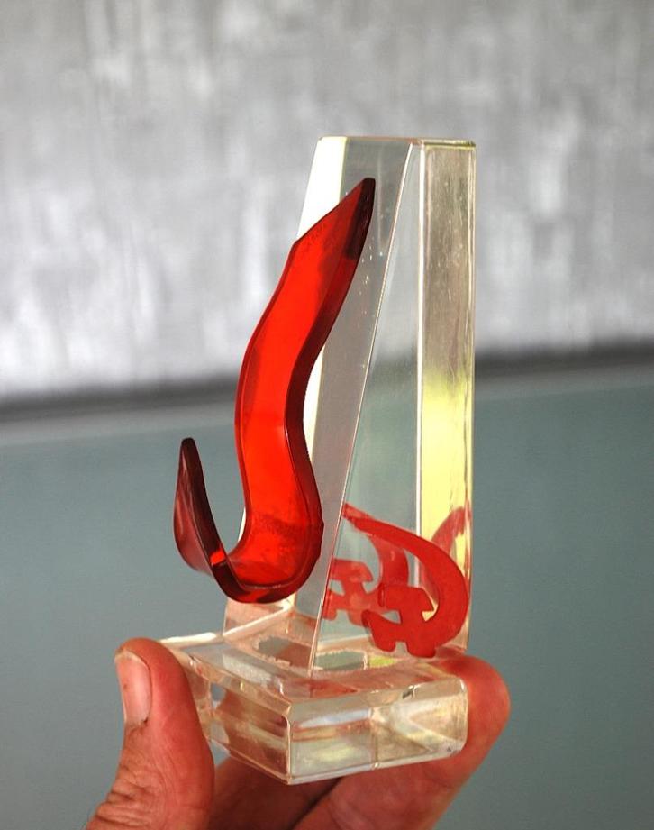 Rode lint met Hamer en Sikkel, Propaganda, Antiek en Kunst, Curiosa en Brocante, Ophalen of Verzenden