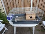 Cavia kooi met toebehoren en transportkooi, Kooi, Zo goed als nieuw, Cavia, Ophalen