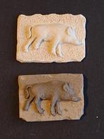 Provence tegel met deco wild zwijn / Fennicole Miniatures, Ophalen, Nieuw, Decoratie