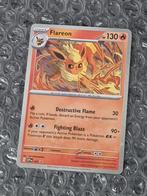 Holo Foil Flareon 167 SVP Scartlet & Violet Black Star Promo, Ophalen of Verzenden, Zo goed als nieuw, Losse kaart, Foil