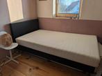 Boxspring Twijfelaar - 120x200, Huis en Inrichting, Slaapkamer | Boxsprings, Ophalen, Gebruikt, Zwart, Twijfelaar