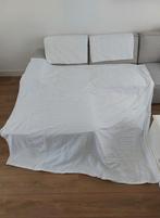 Wit Ikea Alvine Stra dekbedovertrek 2 kussenslopen 200x200, Wit, Dekbedovertrek, Tweepersoons, Ophalen of Verzenden
