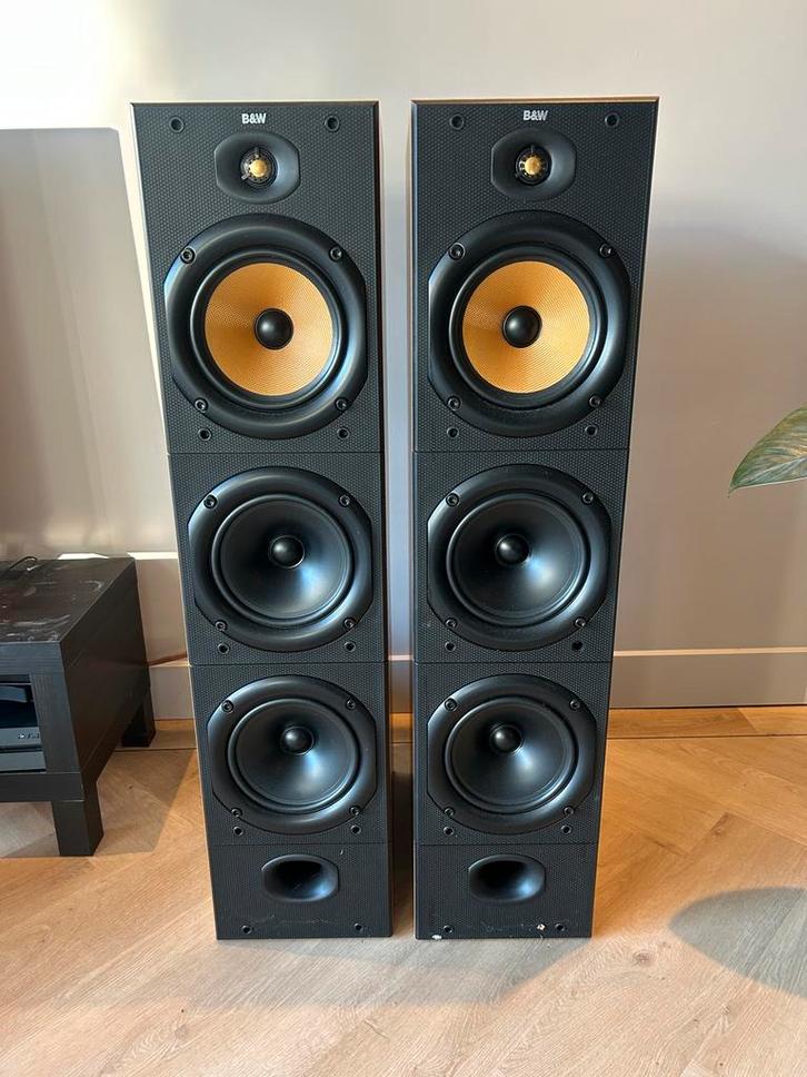 B&W DM604, Audio, Tv en Foto, Luidsprekers, Zo goed als nieuw, Front, Rear of Stereo speakers, 120 watt of meer, Bowers & Wilkins (B&W)