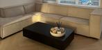 By Sidde Sommer Off White bank, Ophalen, Hoekbank, 300 cm of meer, 75 tot 100 cm