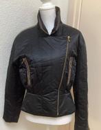 Stoer zwart Seeler jack maat 38 // ZGAN, Kleding | Dames, Ophalen of Verzenden, Zo goed als nieuw, Zwart