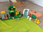 Fisher-Price Little People dierentuin set, Ophalen, Zo goed als nieuw, Met geluid