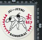 Sticker: Ju Jitsu Samoerai, Ophalen of Verzenden, Zo goed als nieuw, Sport