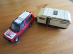 Matchbox Super Kings K90 Matra Rancho 1982 + K-69 Caravan, Hobby en Vrije tijd, Modelauto's | 1:43, Ophalen of Verzenden, Zo goed als nieuw