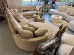 Luxe Velvet Teddy U-bank Cocona 170x380x300cm Beige Sand NEW, Oosterbaan, Info@oosterbaanwonen.nl, Venus 31 8448CE Heerenveen