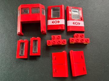 Partij lego trein ramen deuren beschikbaar voor biedingen