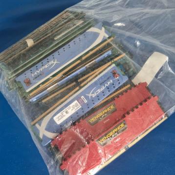 Partij RAM geheugen DDR2, DDR3, DDR4 beschikbaar voor biedingen