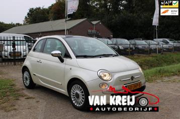 Fiat 500 1.2 Lounge Automaat, Panorama, LM, 52858km+Nap beschikbaar voor biedingen