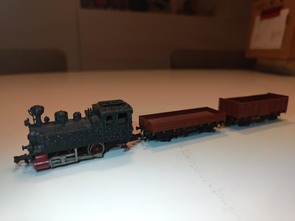 Fleischmann Piccolo Lok 7 Treinset - Onderdelen/Reparatie, Hobby en Vrije tijd, Modeltreinen | N-Spoor, Gelijkstroom, Fleischmann