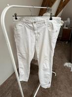 Witte broek met rits van Yessica maat L, Wit, Maat 42/44 (L), Ophalen of Verzenden, Zo goed als nieuw