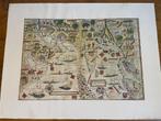 Landkaart Druk uit 1960 van de Indische Oceaan periode 1519, Boeken, Atlassen en Landkaarten, Gelezen, Overige gebieden, Ophalen of Verzenden