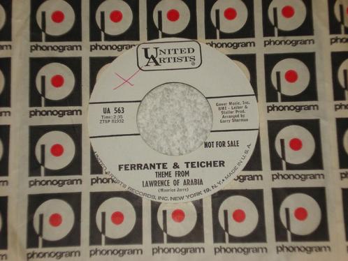Ferrante & Teicher    Promo  Lawrence Of Arabia   Orgineel, Cd's en Dvd's, Vinyl Singles, Zo goed als nieuw, Single, Ophalen of Verzenden