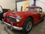 Austin Healey 3000 oldtimer auto, Auto's, Achterwielaandrijving, Beige, Cabriolet, Leder