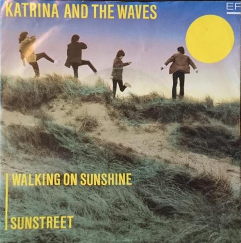 Katrina & the Waves - Walking on Sunshine (Single), Cd's en Dvd's, Vinyl Singles, Gebruikt, Single, Pop, 7 inch, Ophalen of Verzenden