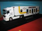 Spartherm  MERCEDES in PC-vitrine  Herpa, Ophalen of Verzenden, Zo goed als nieuw, Bus of Vrachtwagen, Herpa
