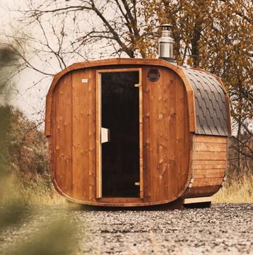 Cube Barrel Sauna – Luxe, Comfort & Ontspanning in Één! beschikbaar voor biedingen