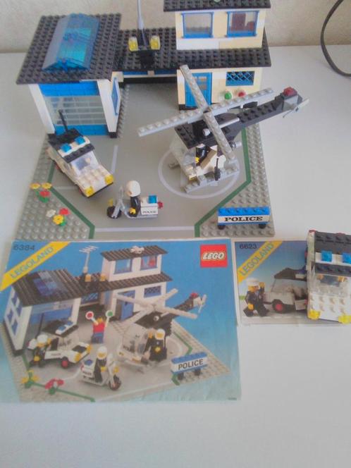 Retro lego 6384 politie bureau+extra politie auto, Kinderen en Baby's, Speelgoed | Duplo en Lego, Zo goed als nieuw, Ophalen of Verzenden